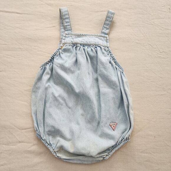 Vintage Guess Light Wash Denim Bubble 2t+ - Picture 2 of 9